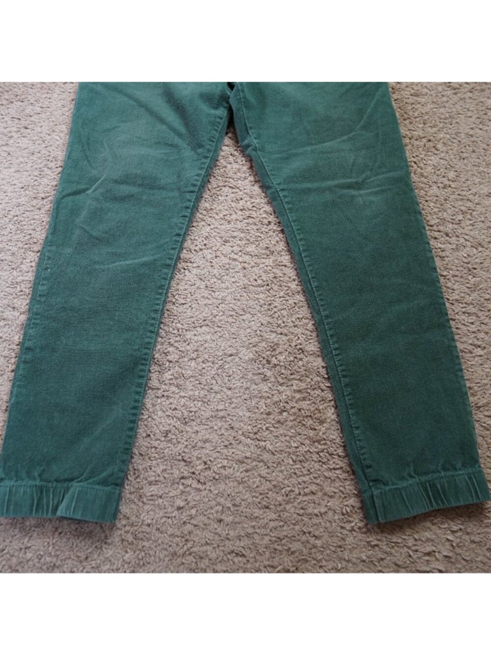 Laguna Corduroy Jogger Pants Mens M Green Slim Fit Stretch Beach Casual - Picture 8 of 9